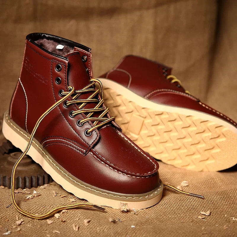 Herren Schuhe | Knöchelhoher Schnitt mit Schnürung vorne