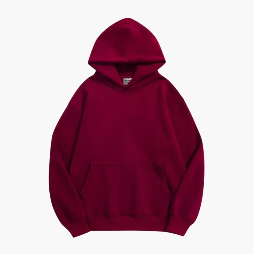 Kapuzenpullover Herren | Kapuze mit Fronttasche und Bündchenabschluss