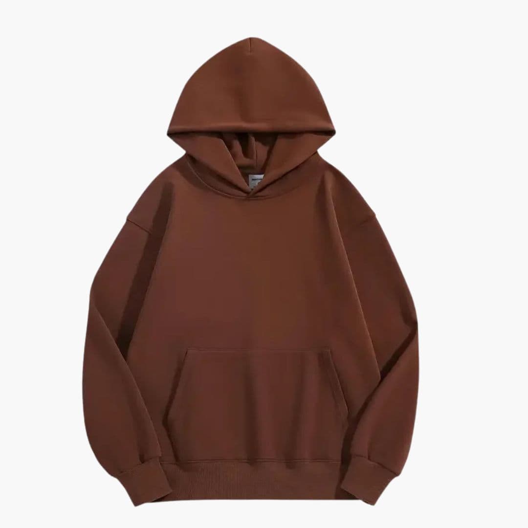 Kapuzenpullover Herren | Kapuze mit Fronttasche und Bündchenabschluss