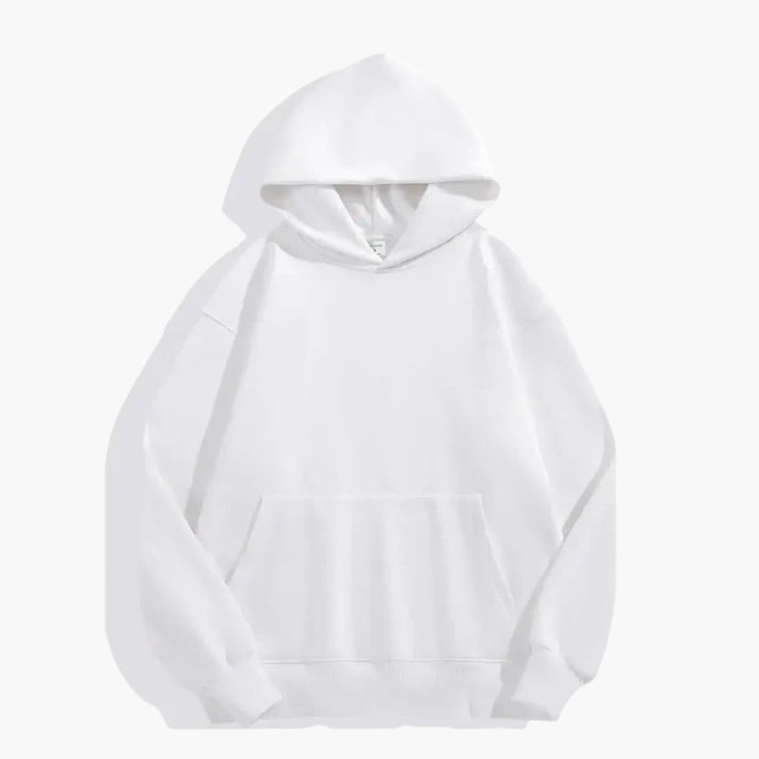 Kapuzenpullover Herren | Kapuze mit Fronttasche und Bündchenabschluss