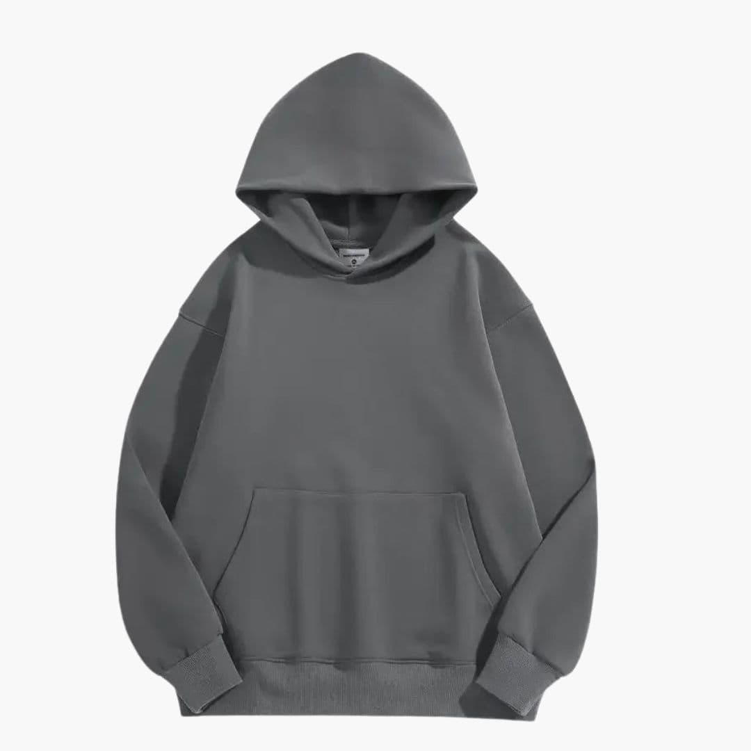 Kapuzenpullover Herren | Kapuze mit Fronttasche und Bündchenabschluss