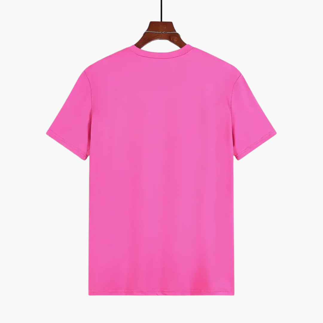Kurzarmshirt Herren | Rundhalsausschnitt mit geradem Schnitt