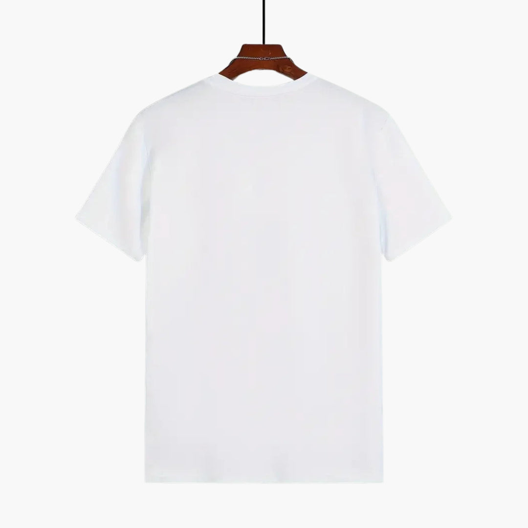 Kurzarmshirt Herren | Rundhalsausschnitt mit geradem Schnitt