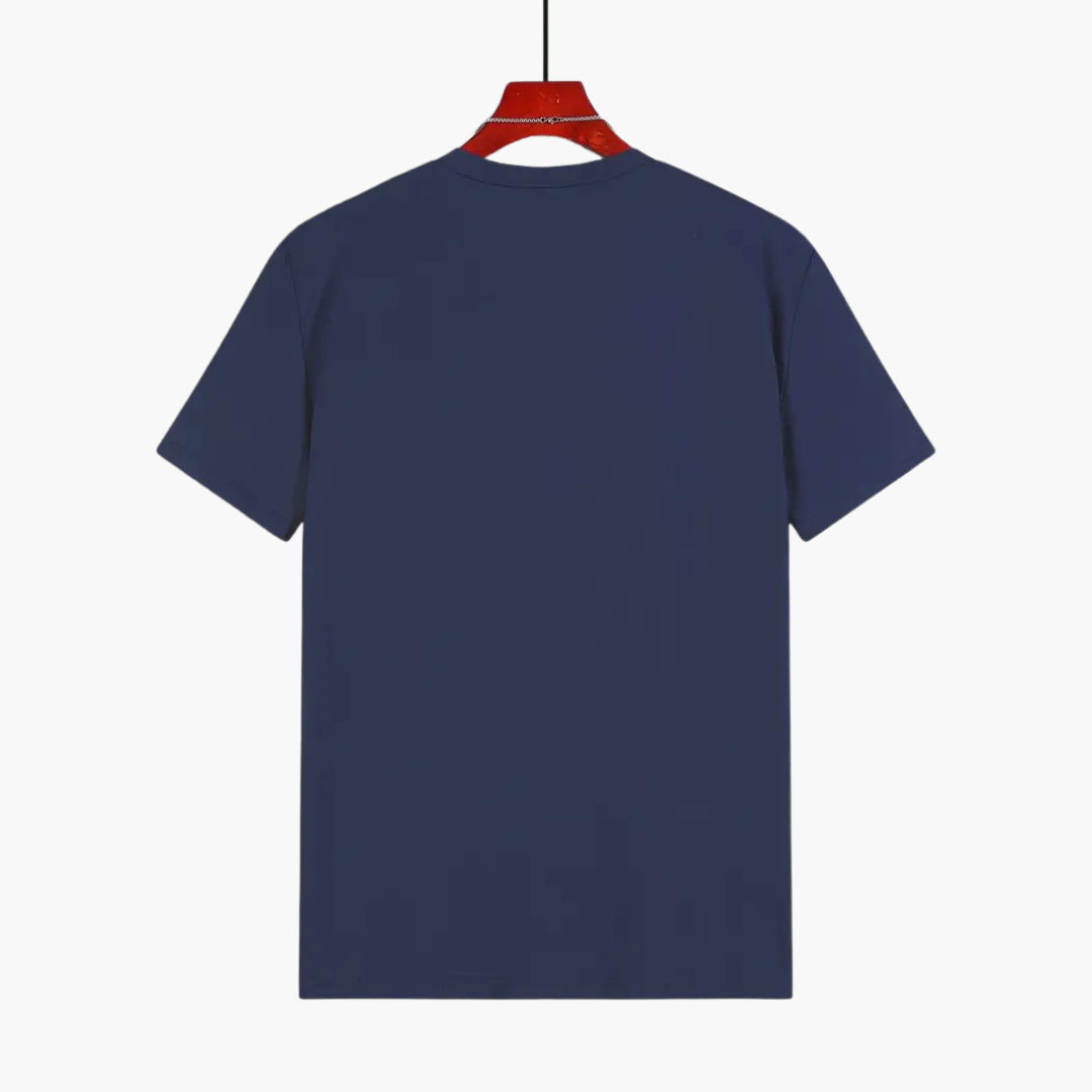 Kurzarmshirt Herren | Rundhalsausschnitt mit geradem Schnitt