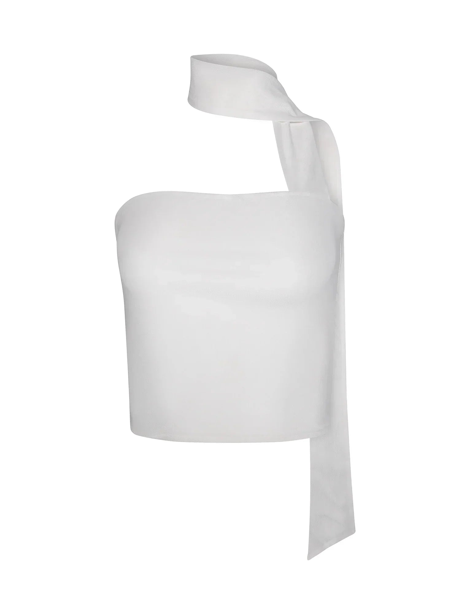Damen Top | Nackenband mit trägerlosem Frontschnitt