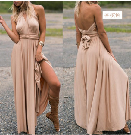Damen Wickelkleid | Überlappender Schnitt mit Drapierung