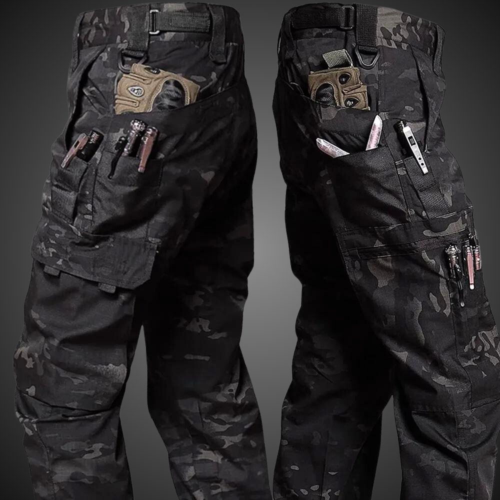 Hose Herren | Mehrtaschenhose mit Oberschenkeltaschen