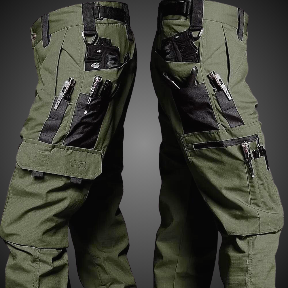 Hose Herren | Mehrtaschenhose mit Oberschenkeltaschen