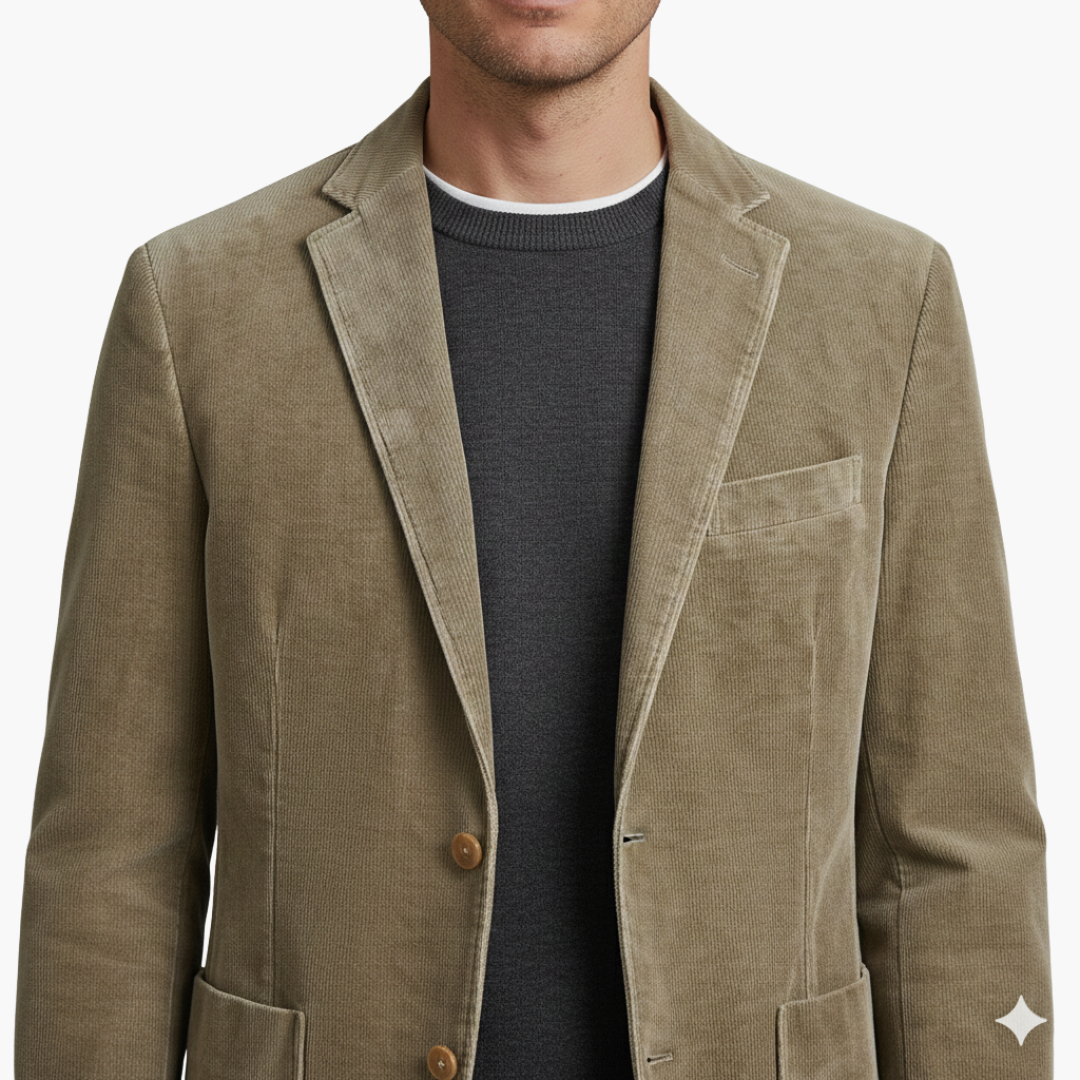 Herren Blazer | Knopfleiste mit aufgesetzten Taschen