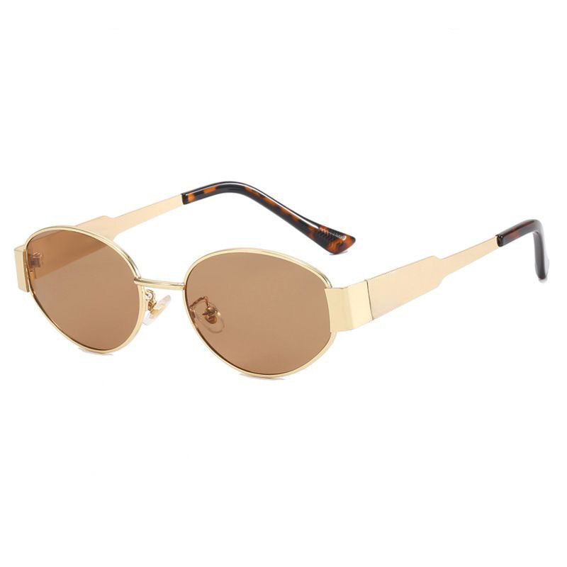 Damen Sonnenbrille | Runde Gläser mit schmalem Rahmen