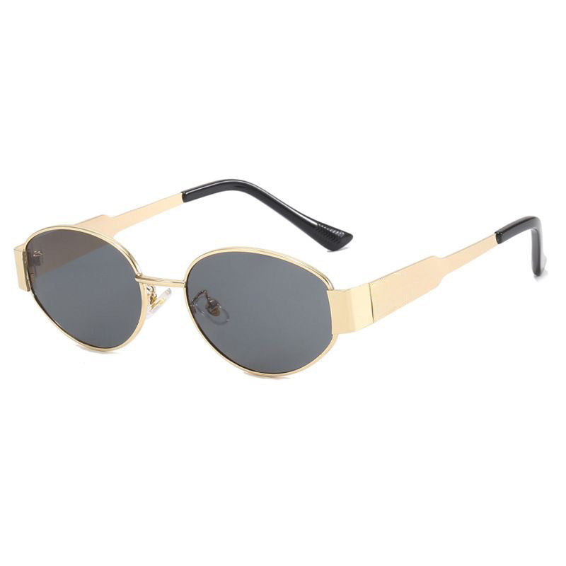 Damen Sonnenbrille | Runde Gläser mit schmalem Rahmen