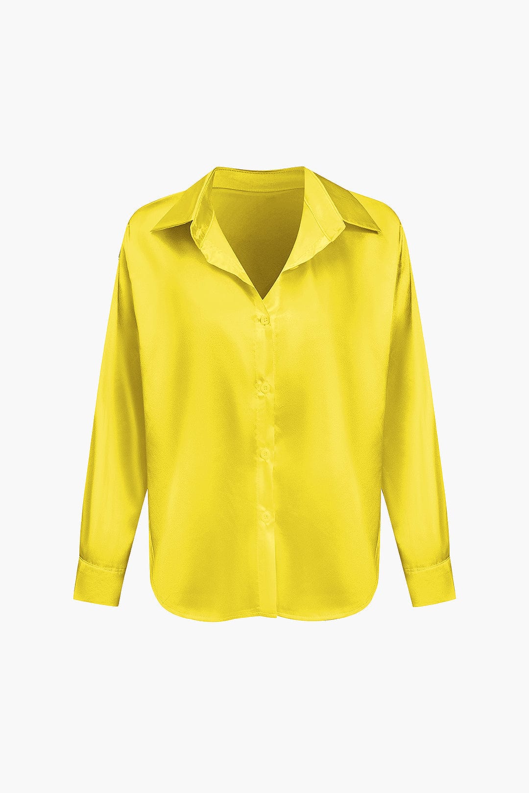 Damen Bluse | Langarm mit Kragen und Frontbindung