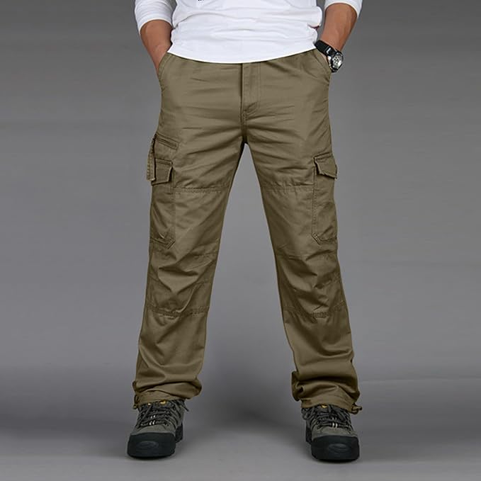 Herren Hose | gerade Cargoform mit sachlicher Linienführung