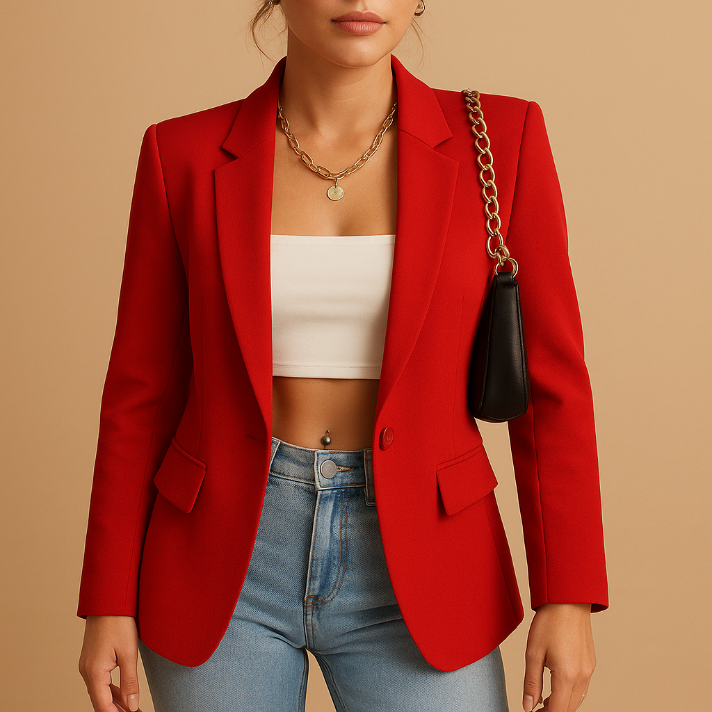 Damen Jacke | taillierte Form mit klarer Frontpartie