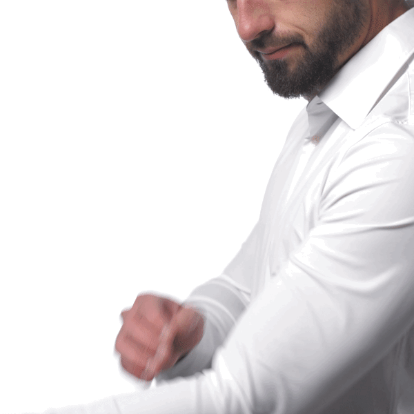 Herren Hemd | Langarm mit Knopfleiste und Umlegekragen