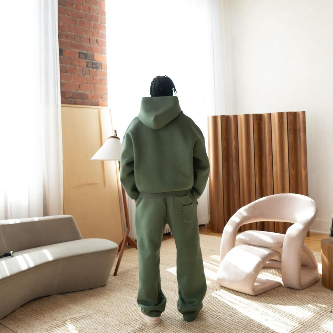 Herren Set | zweiteilige Kombination mit lockerem Schnitt