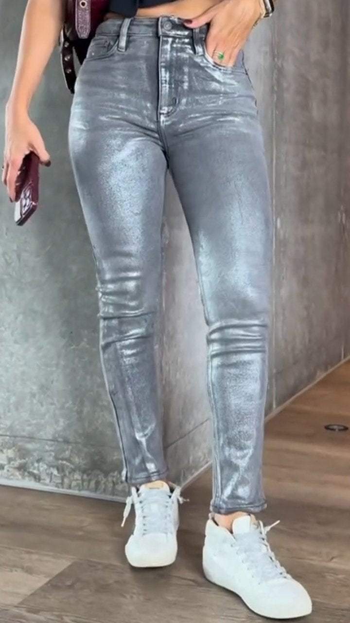 Damen Hose | mittlere Leibhöhe mit gerader Beinführung
