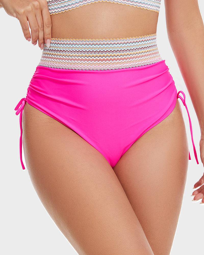 Damen Bikini | Zweiteilig mit hoher Taille und Halteform