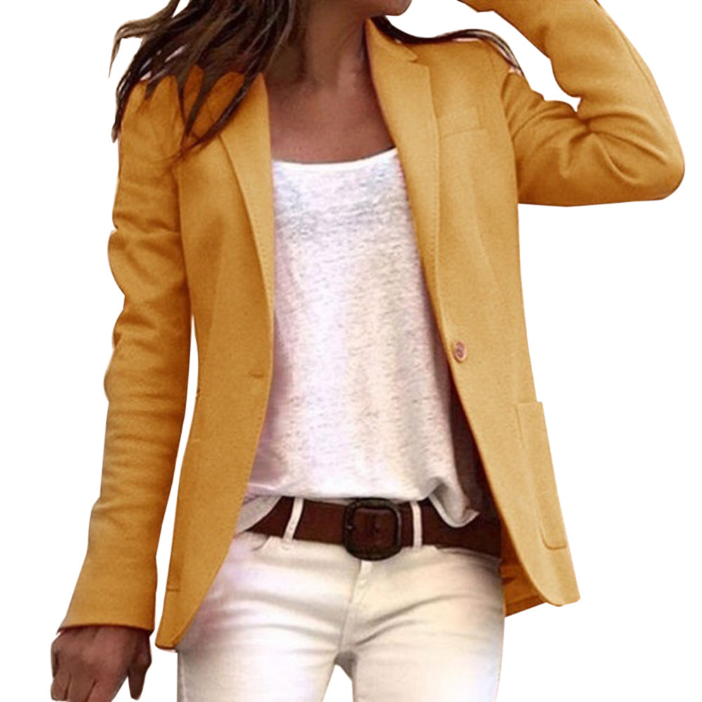 Damen Blazer | schmal geschnitten mit langen Ärmeln