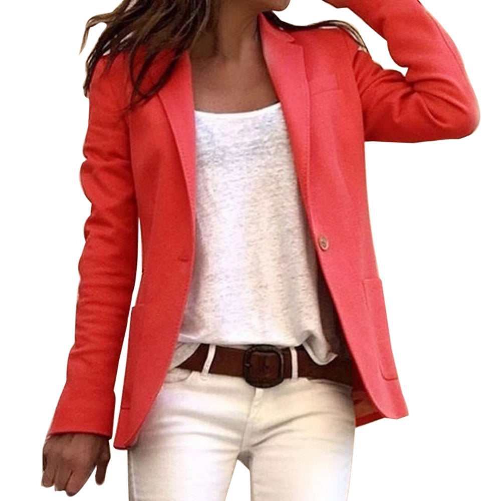Damen Blazer | schmal geschnitten mit langen Ärmeln