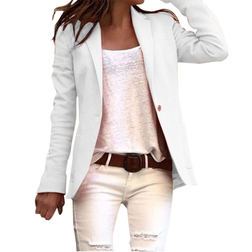 Damen Blazer | schmal geschnitten mit langen Ärmeln