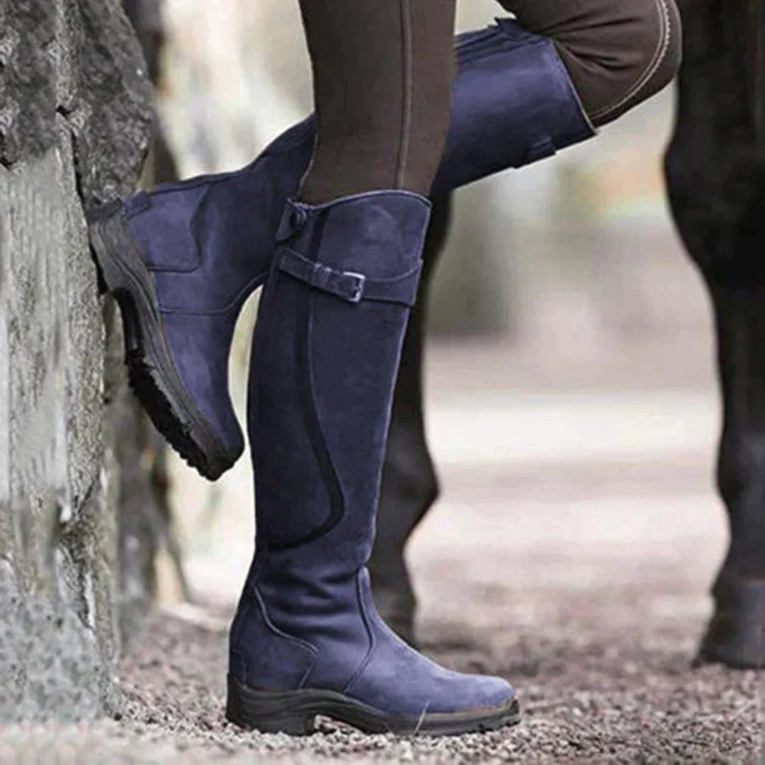 Damen Stiefel | geschlossene Form mit definierter Schaftlinie